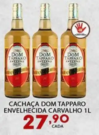 Supermercado Porecatu Cachaça dom tapparo envelhecida carvalho oferta