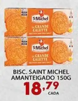 Supermercado Porecatu Bisc. saint michel amanteigado oferta