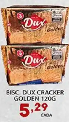 Supermercado Porecatu Bisc. dux cracker golden oferta