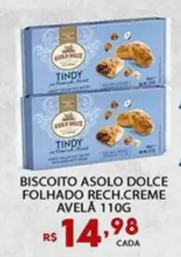 Supermercado Porecatu Biscoito asolo dolce folhado rech.creme avelă oferta