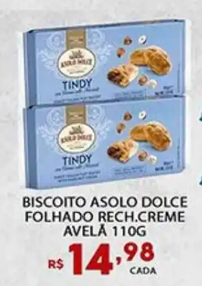 Supermercado Porecatu Biscoito asolo dolce folhado rech.creme avelă oferta