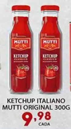 Supermercado Porecatu Ketchup italiano mutti original oferta