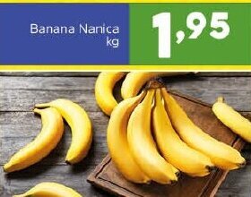 Arena Atacado Banana Nanica 1kg oferta