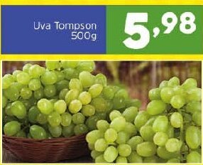 Arena Atacado Uva Tompson 500g oferta