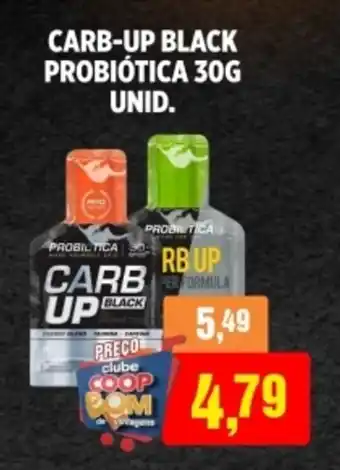 CoopBom Carb-up black probiótica unid. oferta