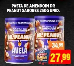 CoopBom Pasta de amendoim dr peanut sabores unid. oferta