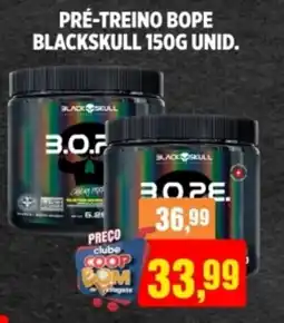 CoopBom Pré-treino bope blackskull unid. oferta