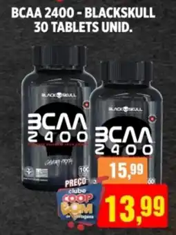 CoopBom Bcaa 2400 - blackskull 30 tablets unid. oferta