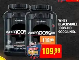 CoopBom Whey blackskull 100% hd unid. oferta