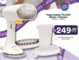 Multicoisas Vaporizador Portátil Black+Decker oferta