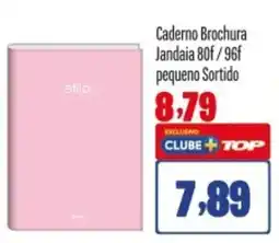 Caderno Brochura Jandaia 80f/96f pequeno Sortido