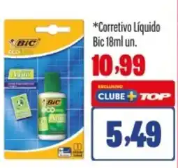 Rede Top Corretivo Líquido Bic un. oferta