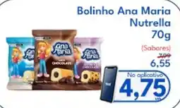 Supermercados Baklizi Bolinho Ana Maria Nutrella oferta