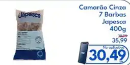 Supermercados Baklizi Camarão Cinza 7 Barbas Japesca oferta