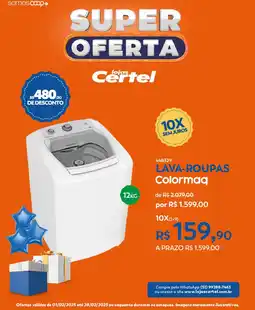 Lojas Certel LAVA-ROUPAS Colormad oferta