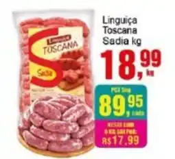 Negreiros Linguiça Toscana Sadia oferta