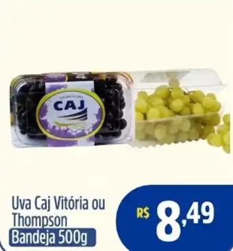 Quartetto Supermercados Uva Caj Vitória ou Thompson Bandeja oferta