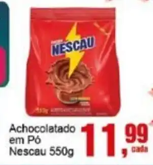 Negreiros Achocolatado em Pó Nescau oferta