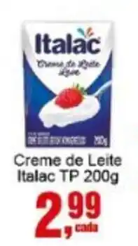 Negreiros Creme de Leite Italac TP oferta