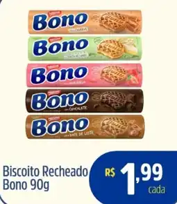 Quartetto Supermercados Biscoito Recheado Bono oferta