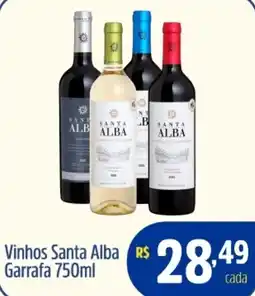 Quartetto Supermercados Vinhos Santa Alba Garrafa oferta