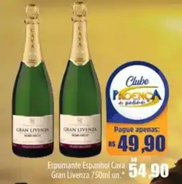 Proença Supermercados Espumante Espanhol Cava Gran Livenza oferta