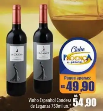 Proença Supermercados Vinho Espanhol Condesa de Leganza oferta