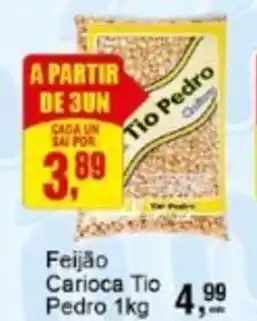 Negreiros Feijão Carioca Tio Pedro oferta