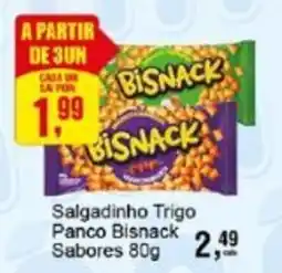 Negreiros Salgadinho Trigo Panco Bisnack Sabores oferta