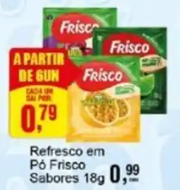 Negreiros Refresco em Pó Frisco Sabores oferta