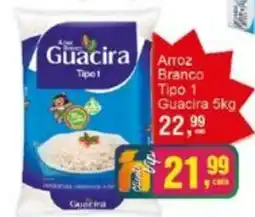 Negreiros Arroz Branco Tipo 1 Guacira oferta