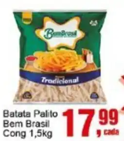 Negreiros Batata Palito Bem Brasil Cong oferta