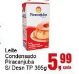 Negreiros Leite Condensado Piracanjuba S/ Desn TP oferta