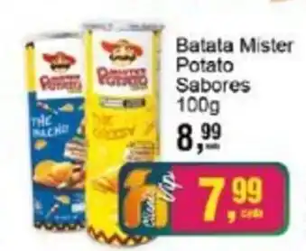 Negreiros Batata Mister Potato Sabores oferta