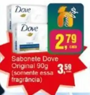 Negreiros Sabonete Dove Original oferta