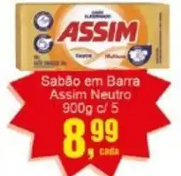 Negreiros Sabão em Barra Assim Neutro oferta