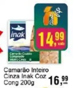 Negreiros Camarão Inteiro Cinza Inak Coz Cong oferta