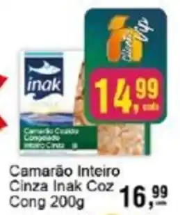 Negreiros Camarão Inteiro Cinza Inak Coz Cong oferta