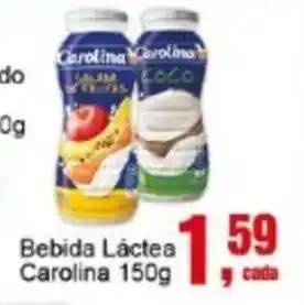 Negreiros Bebida Láctea Carolina oferta