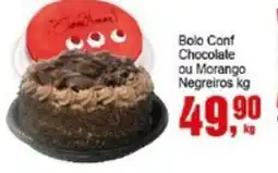 Negreiros Bolo Conf Chocolate ou Morango Negreiros oferta