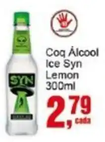 Negreiros Coq Álcool Ice Syn Lemon oferta