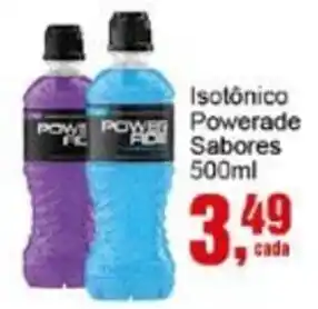 Negreiros Isotônico Powerade Sabores oferta