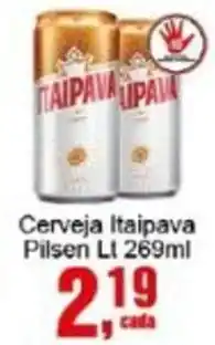 Negreiros Cerveja Itaipava Pilsen Lt oferta