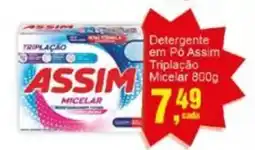 Negreiros Detergente em Pó Assim Triplação Micelar oferta