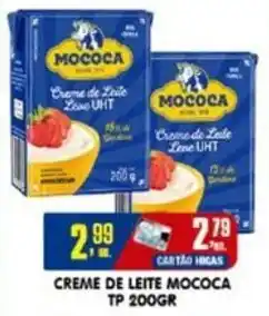 Higa's Supermercado Creme de leite mococa tp oferta