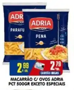 Higa's Supermercado Macarrão c/ ovos adria pct oferta