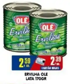 Higa's Supermercado Ervilha ole lata oferta