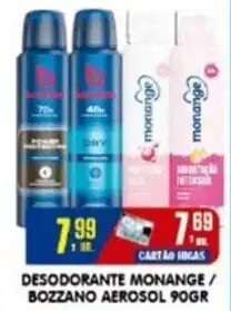 Higa's Supermercado Desodorante monange/ bozzano aerosol oferta