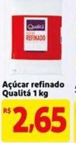 Acucar refinado Qualita 1kg