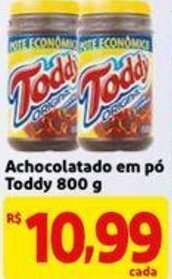 Mercado Extra Achocolatado em po Toddy 800g oferta